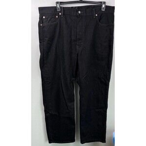 Vintage Levis 550 Jeans Mens 42x29 Black Relaxed Fit Red Tab Relaxed Fit